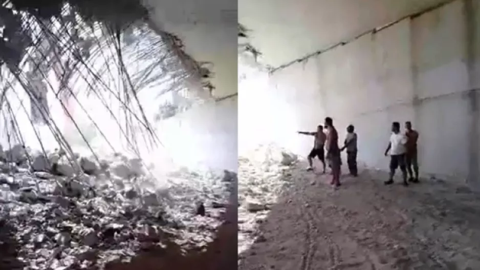 Συγκλονιστικό βίντεο λίγο πριν την κατάρρευση της γέφυρας στην Πάτρα