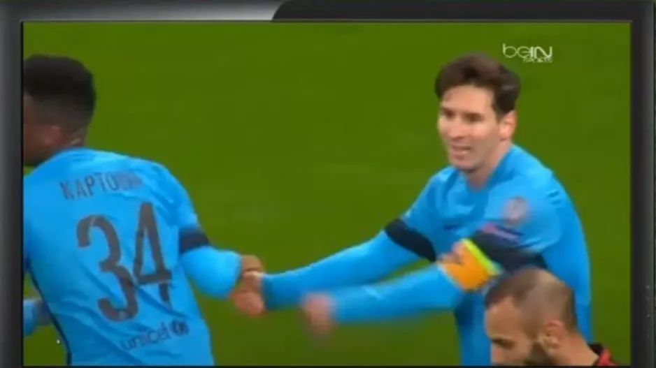 (ΒΙΝΤΕΟ) Όταν ο Lionel Messi απολογήθηκε στον Wilfried Kaptoum της ΑΕΚ! 
