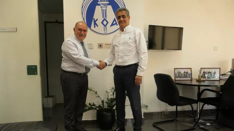 Στα γραφεία του ΚΟΑ ο Δήμαρχος Αραδίππου