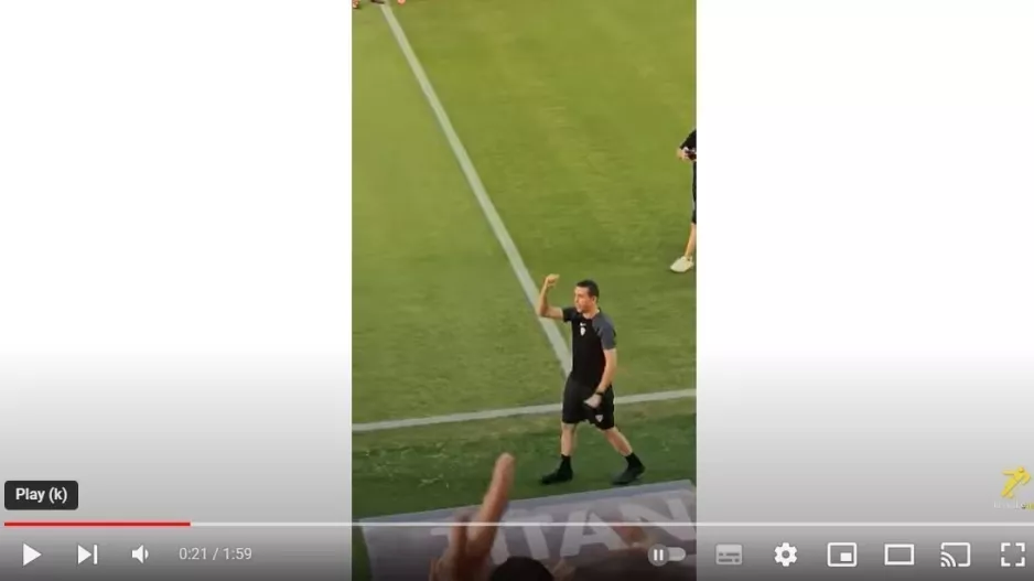 (Βίντεο ΚΕΡΚΙΔΑ) Από… ψηλά η αποθέωση στον κόουτς Χριστοδούλου 