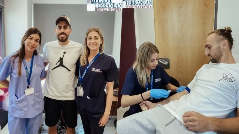 (Φώτος) Έκαναν εξετάσεις οι παίκτες του Απόλλωνα 