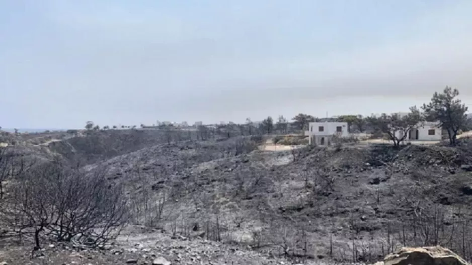 Φωτιά στη Ρόδο: Ασύλληπτη καταστροφή - Κάηκαν 206.610 στρέμματα