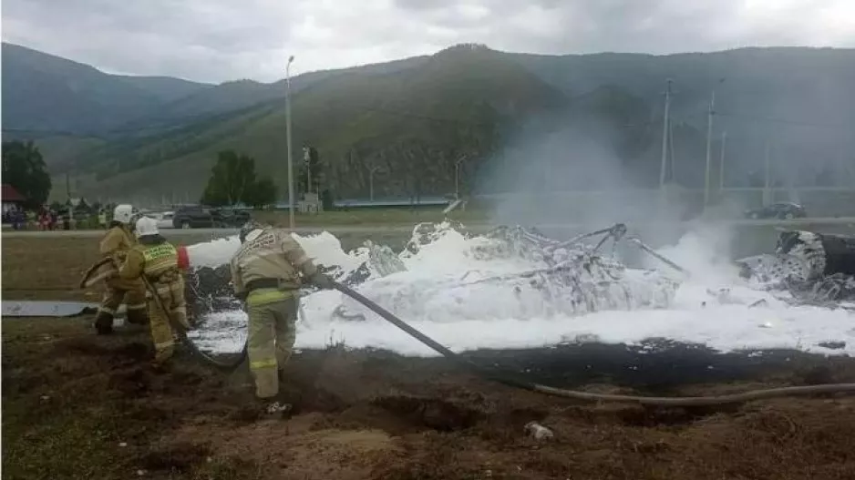  Έξι νεκροί από συντριβή ελικοπτέρου στη Σιβηρία
