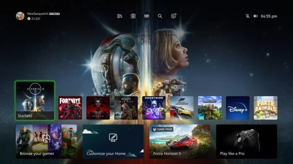 Xbox: Άφιξη νέου μενού (βίντεο)