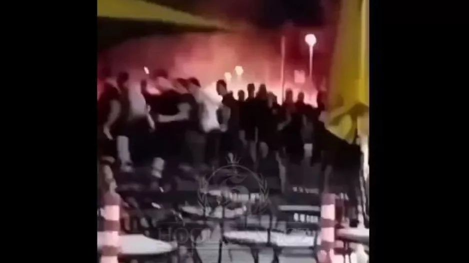 Η στιγμή της επιδρομής των Κροατών στην Φιλαδέλφεια (βίντεο)