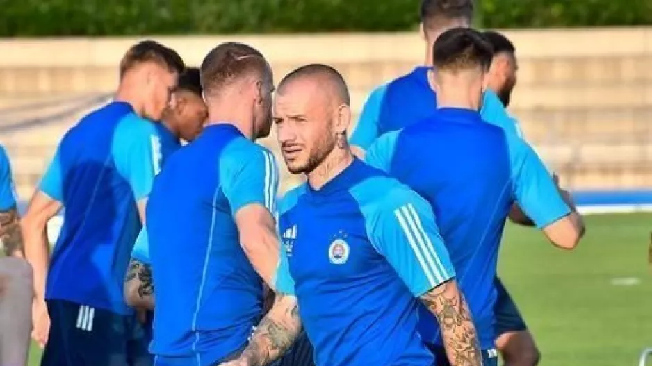 ΦΩΤΟΣ από την προπόνηση της Σλόβαν