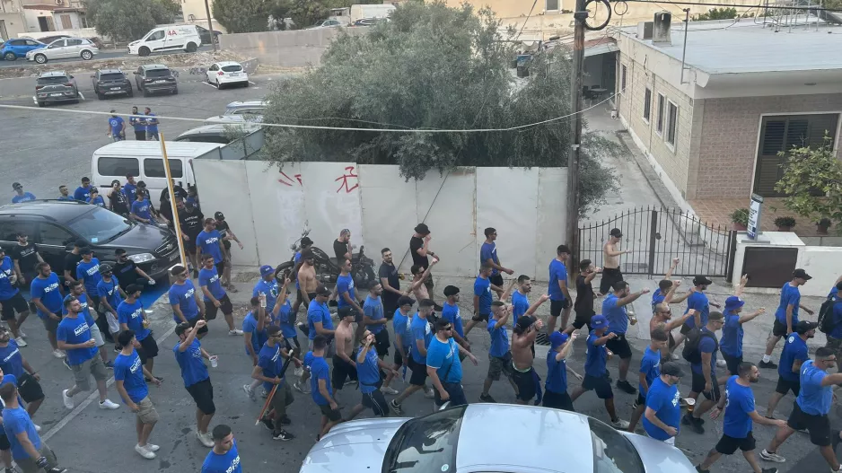 Οργανωμένα στο πέταλο οι "Μαχητές" (φώτος) 