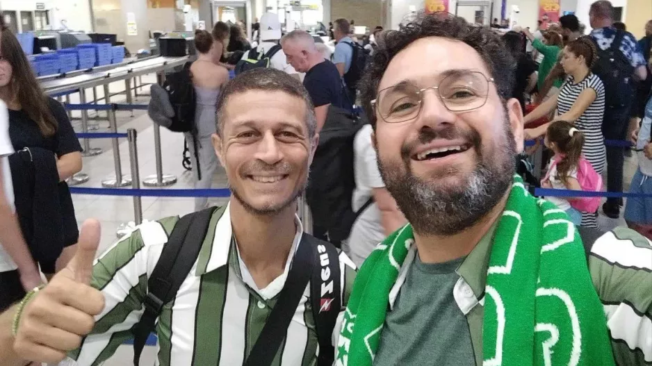 Μιχάλης και Γιώργος... πήγαν ήδη Πολωνία για τον Άρη! (φώτο)