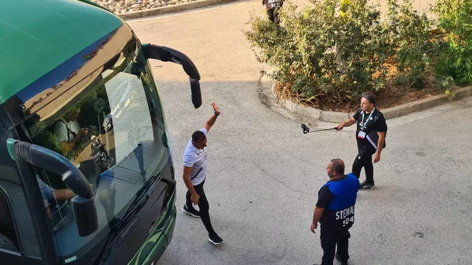 (Φώτος) Στο ΓΣΠ η Ομόνοια - Χαιρέτησε ο Σωφρόνης 