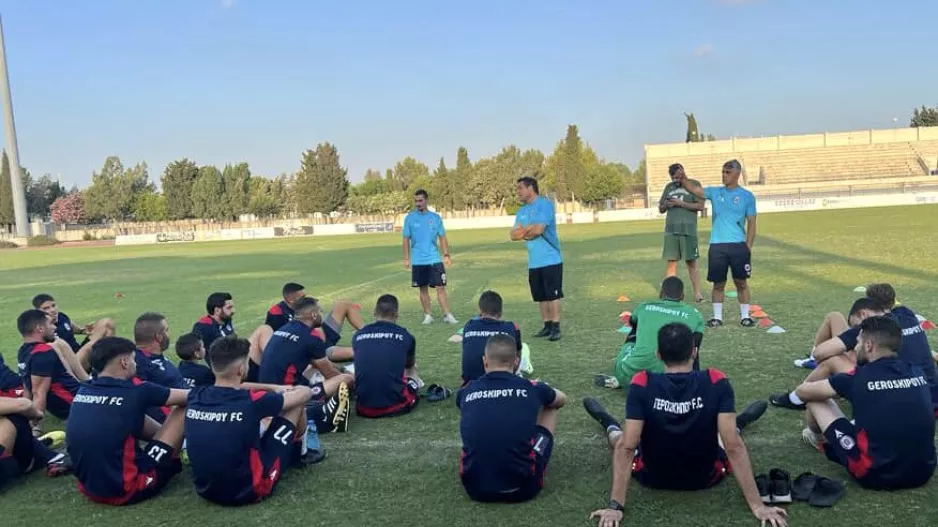 Φωτογραφίες από την προπόνηση