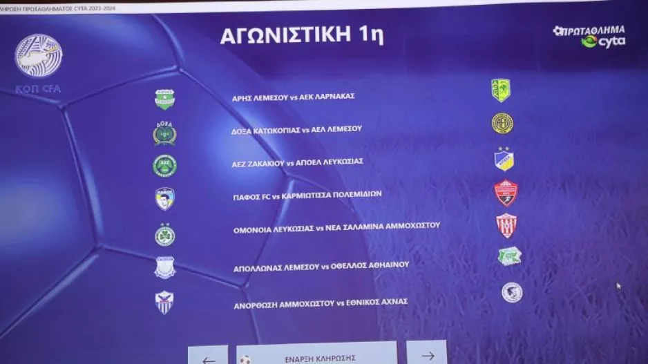Πρόγραμμα πρεμιέρας χωρίς Άρης-ΑΕΚ /Σε τέσσερις... δόσεις