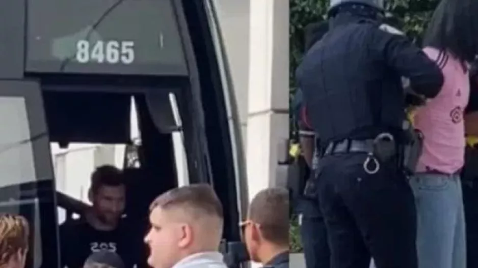 (ΒΙΝΤΕΟ) Θαυμαστής του Μέσι πήγε για αυτόγραφο και κατέληξε με χειροπέδες!