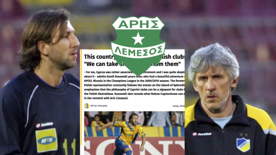 Κοσόφσκι: "Θα είναι ντροπή να αποκλειστούν από τον Άρη -Μια φορά με έδιωξε... ο Γιοβάνοβιτς"