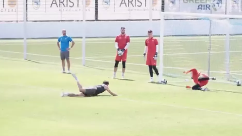 Στιγμές από την προπόνηση της Πάφος FC (βίντεο)