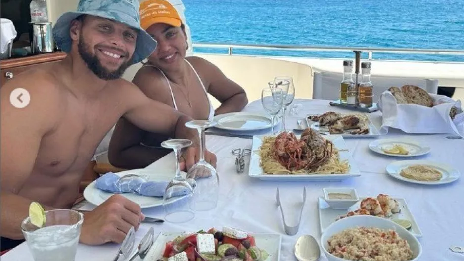 Στεφ Κάρι και... φέτα!