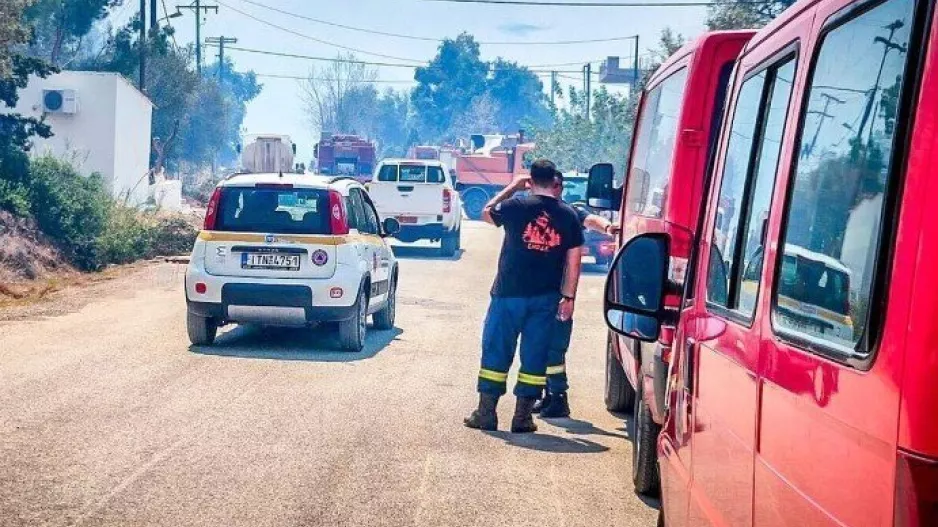 Λάρισα: Συνελήφθη επ' αυτοφώρω άνδρας που επιχείρησε να βάλει φωτιά μέσα στην πόλη