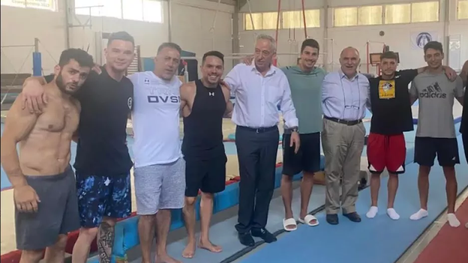 Η ηγεσία του ΚΟΑ συνάντησε τους πρωταθλητές της Ενόργανης και τον  Πετρούνια