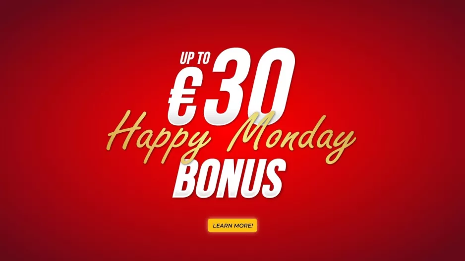 Το HAPPY MONDAY της Meridianbet είναι και πάλι εδώ για να εκτοξεύσει το ποντάρισμα σου!