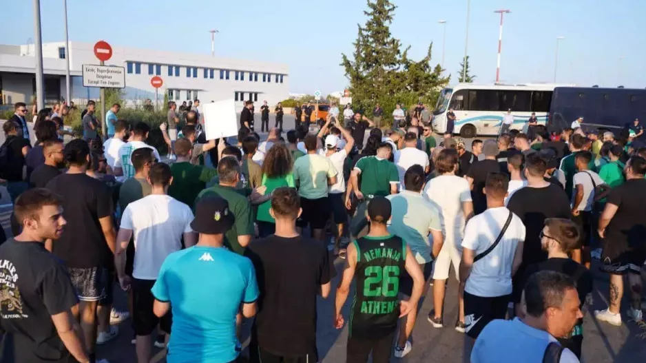 "Πρασινίζει" το "Ελ. Βενιζέλος" στην άφιξη του Παναθηναϊκού