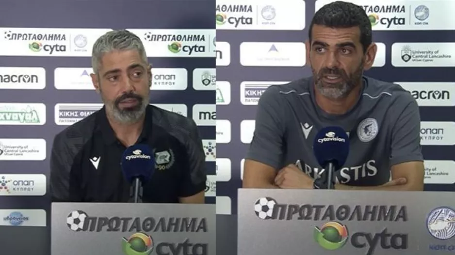 ΔΗΛΩΣΕΙΣ προπονητών μετά το 1-1 στο Δασάκι