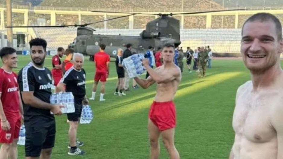 Τρομερή κίνηση από τους παίκτες του Βόλου, άφησαν την προπόνηση και βοήθησαν τον στρατό