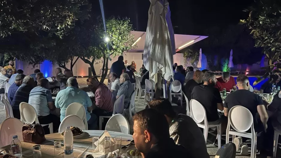 Δείπνο για τον Άδωνη Ιδαλίου (φώτος)