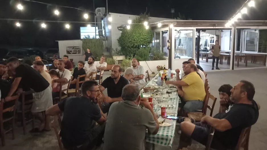 Δείπνο ενόψει πρεμιέρας (φώτος)