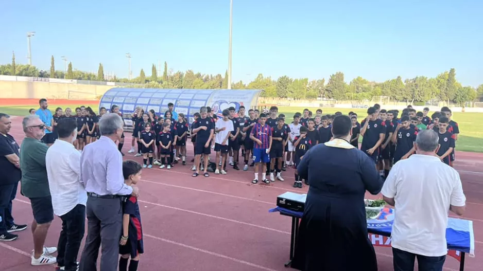 Πραγματοποιήθηκε ο αγιασμός για την Γεροσκήπου FC (φώτος)