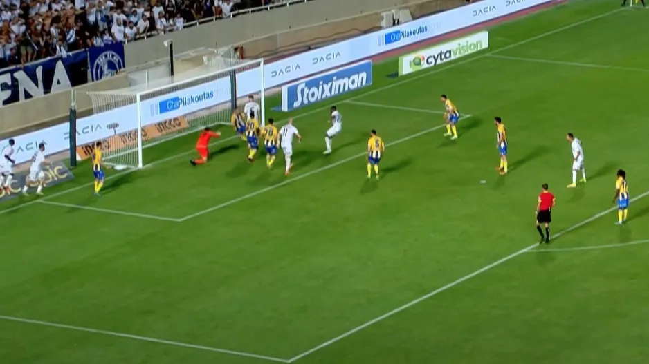 To 1-1 o Απόλλωνας με Νταρίκβα (βίντεο)