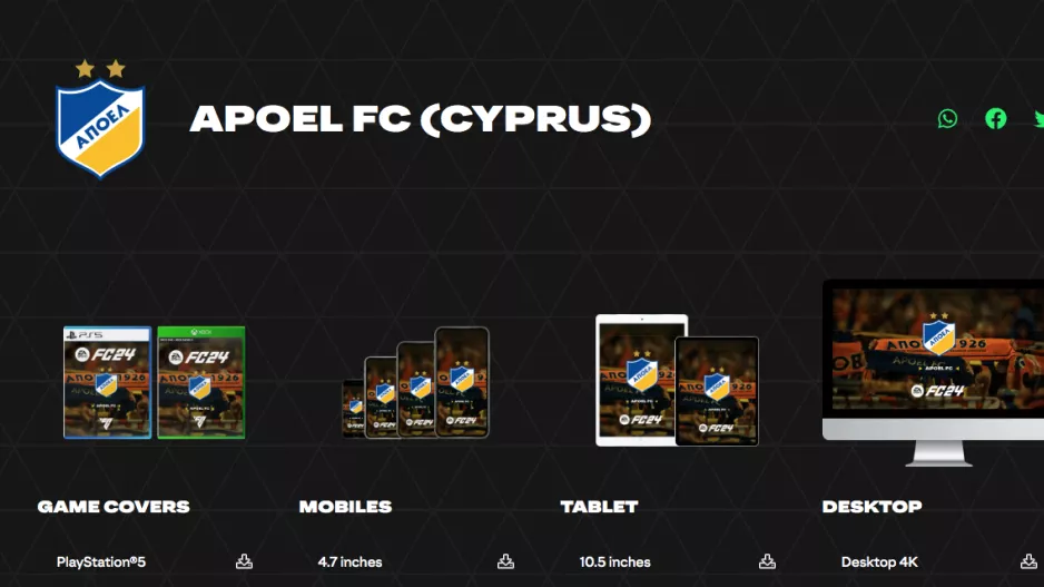 Στο FC 24 της EA sports το ΑΠΟΕΛ!