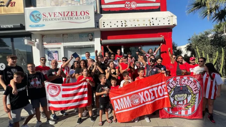 Με Μπαρτζώκα και ΜακΚίσικ στα εγκαίνια του ερυθρόλευκου συνδέσμου στη Λευκωσία
