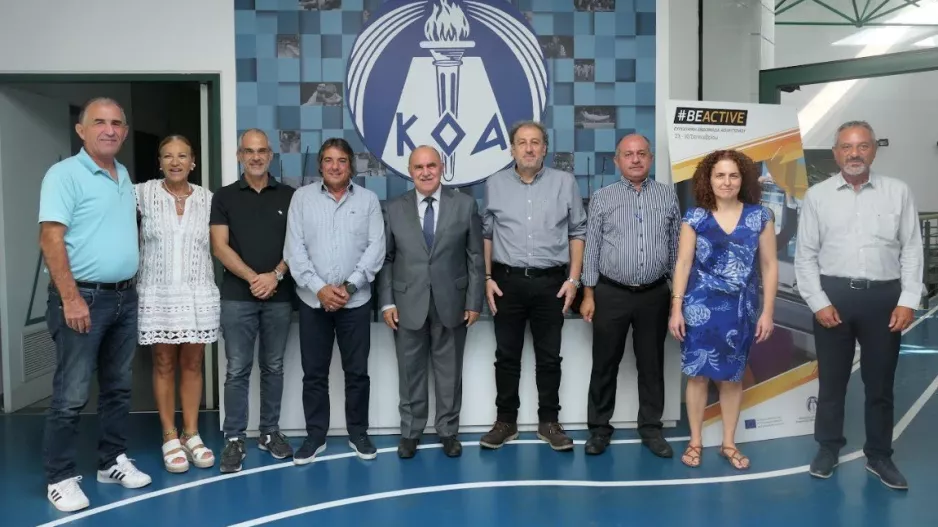 Συνάντηση με την ηγεσία της Κυπριακής Ομοσπονδίας Αυτοκινήτου στον ΚΟΑ