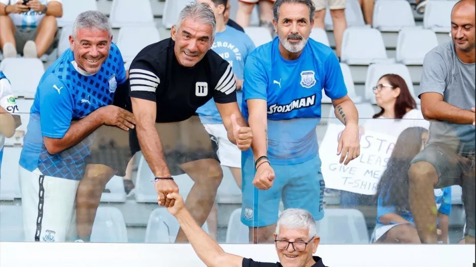Απόλλων - ΑΕΛ/ Όμορφο σκηνικό!