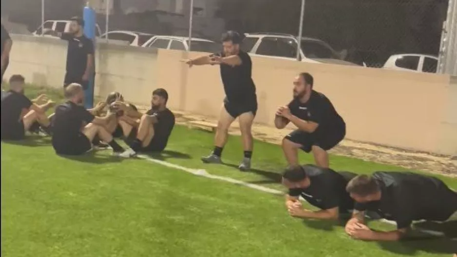 Πλάνα από τη προετοιμασία του Όλυμπου (βίντεο)
