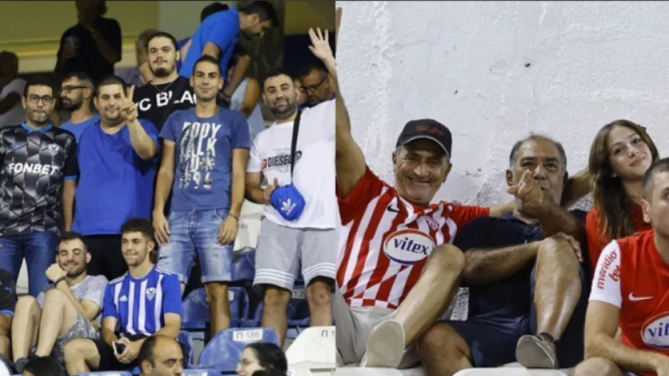 ΦΩΤΟΡΕΠΟΡΤΑΖ από τον κόσμο στο Βαρωσιώτικο ντέρμπι