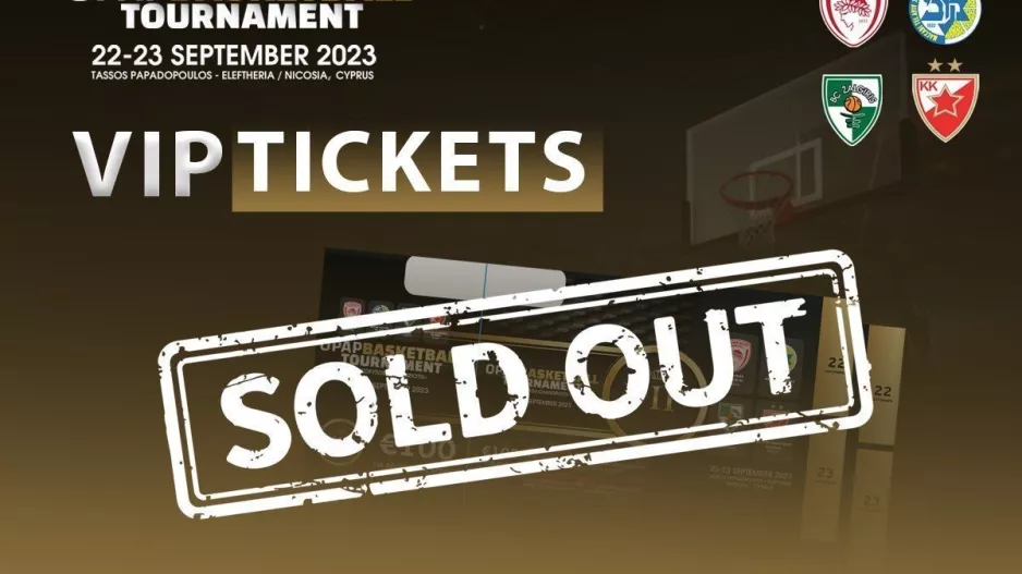 Τεράστιο ενδιαφέρον και το πρώτο Sold Out για το τουρνουά ΟΠΑΠ «Νεόφυτος Χανδριώτης» είναι γεγονός 