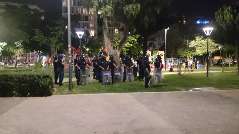 Συνεχίστηκαν τα επεισόδια στη Λεμεσό