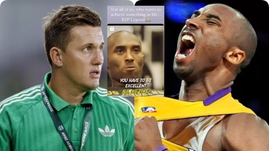 Σπιλέφσκι... με Kobe Bryant: "Rip Legend"