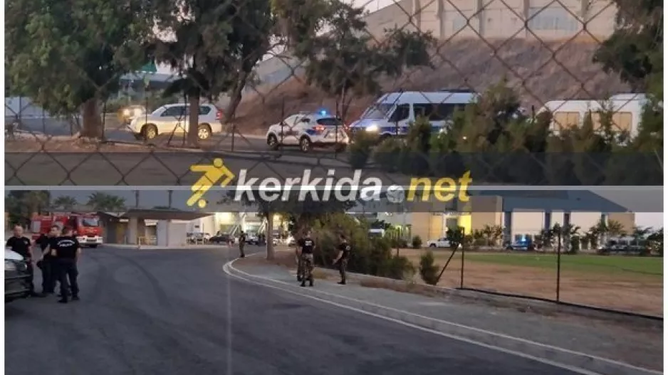 Ισχυρή αστυνομική δύναμη στο "Κίτιον"