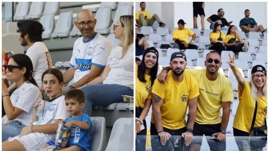 ΦΩΤΟΡΕΠΟΡΤΑΖ/ Ο κόσμος στο Λεμεσιανό ντέρμπι