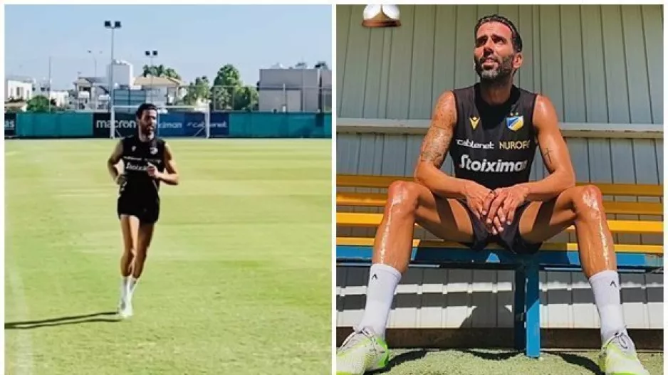 Μήνυμα επιστροφής ο Κρέσπο: "I'm coming back" και... κλεψύδρα! 