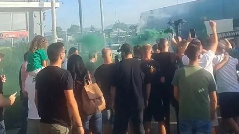 Παναθηναϊκός: Θερμή υποδοχή στο Αγρίνιο
