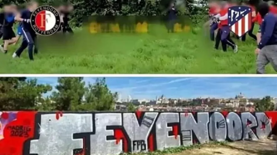 «Οργανωμένο» ραντεβού για ξύλο μεταξύ οπαδών της Ατλέτικο και της Φέγενορντ