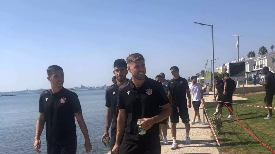 Περίπατος...πριν το ματς