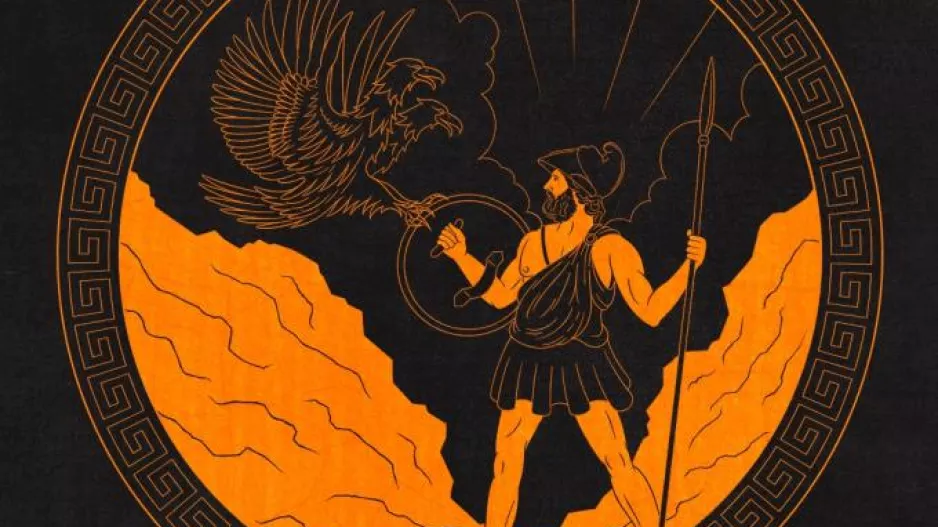 "Μυθική μάχη": Ο δικέφαλος αετός παλεύει με τον Αίαντα