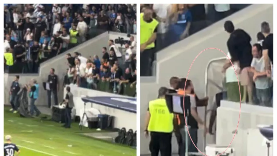 Σ' ένα ντέρμπι με γεμάτο γήπεδο, η χρήση φυσούνας κρίνεται απαραίτητη! (Βίντεο)