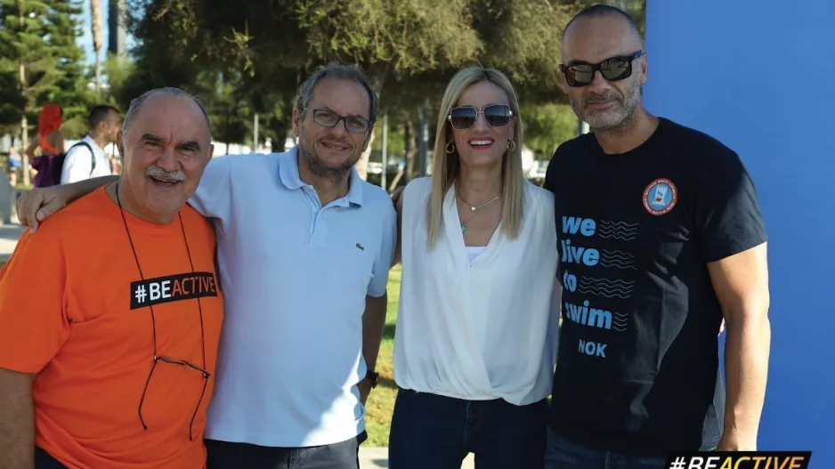 Παρών ο Ανδρέας Μιχαηλίδης στο Aquathlon που έγινε στο πλαίσιο του #BeActive