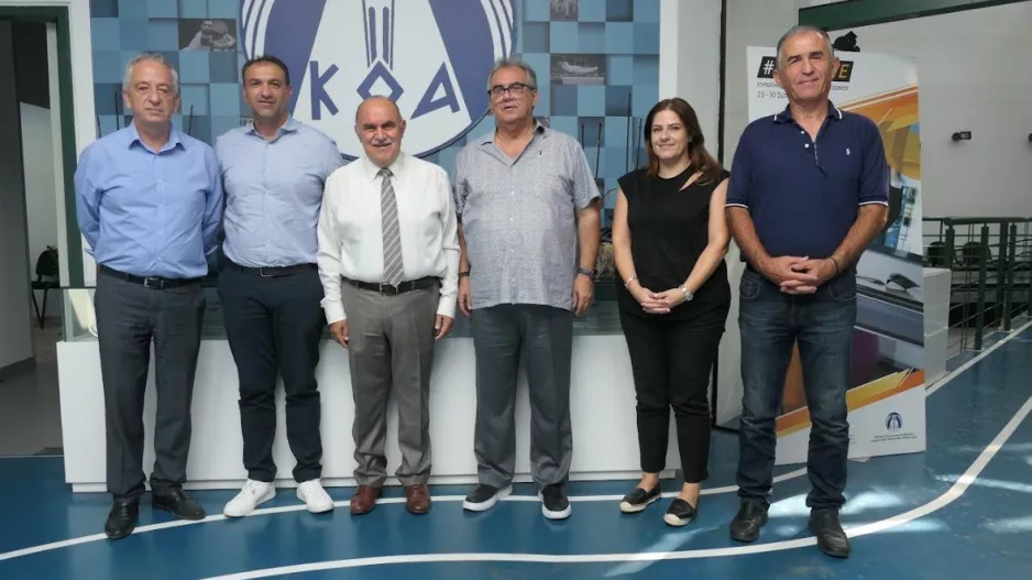 Συνάντηση με την Νέα Σαλαμίνα για την πετόσφαιρα στον ΚΟΑ 