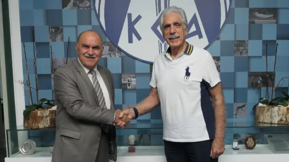 Συνάντηση με την ηγεσία της Κυπριακής Ομοσπονδίας Χάντμπολ στον ΚΟΑ
