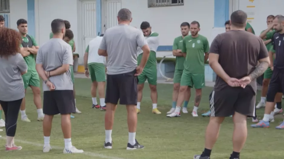 Πλάνα από την προπόνηση και... δηλώσεις (βίντεο)